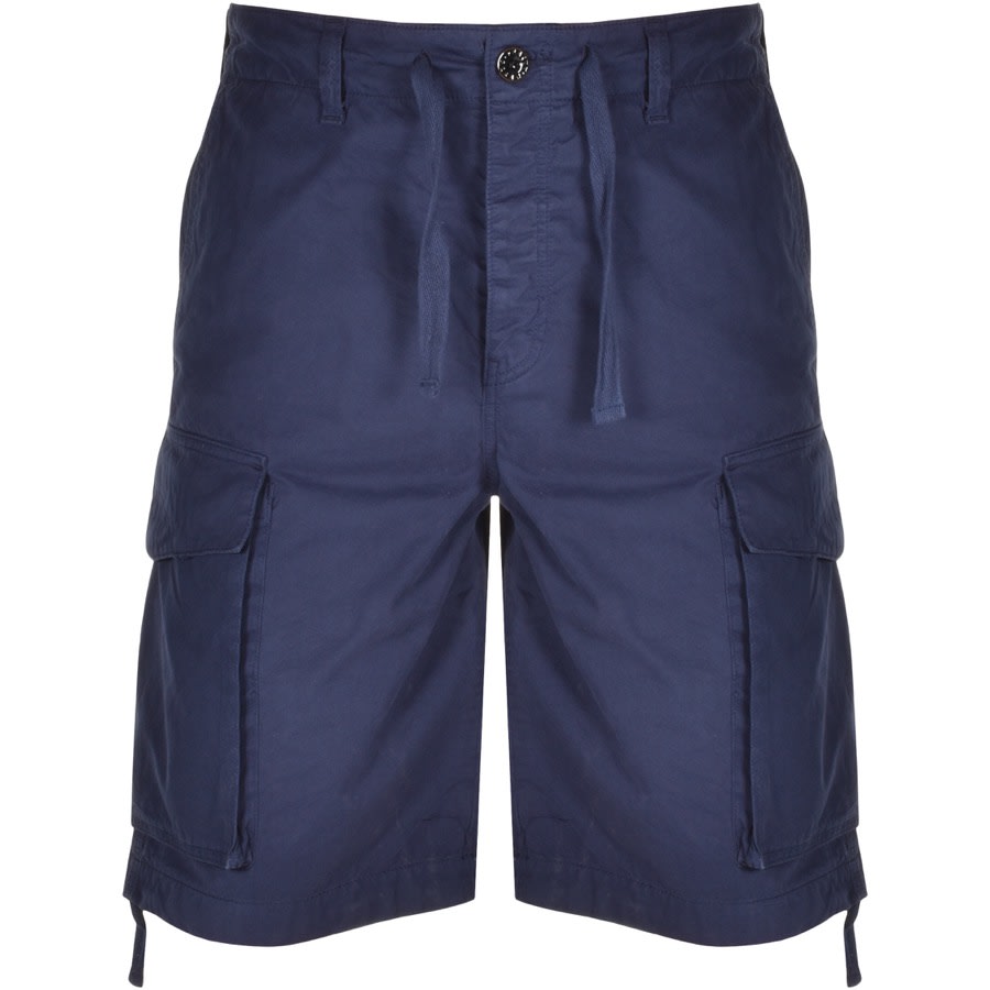 Alternative Image for ProductPretty Green Cargo Shorts Navy1